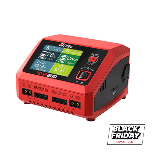 RDX2 200 - Two Port 200W DC 100W AC Battery Charger