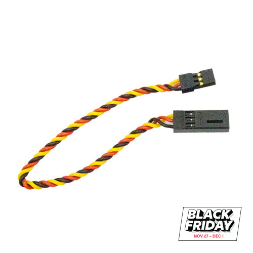 6" Heavy Duty Twisted Y Servo Extension