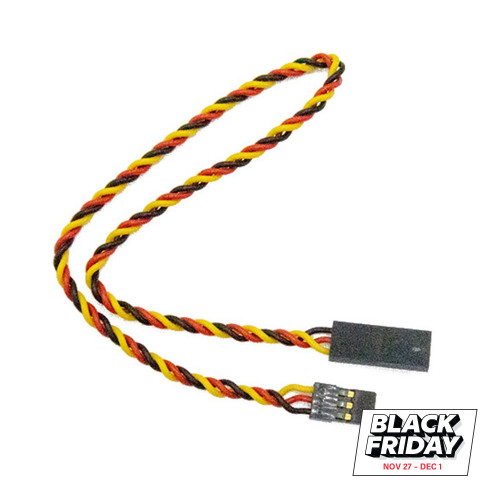 12" Heavy Duty Twisted Servo Extension