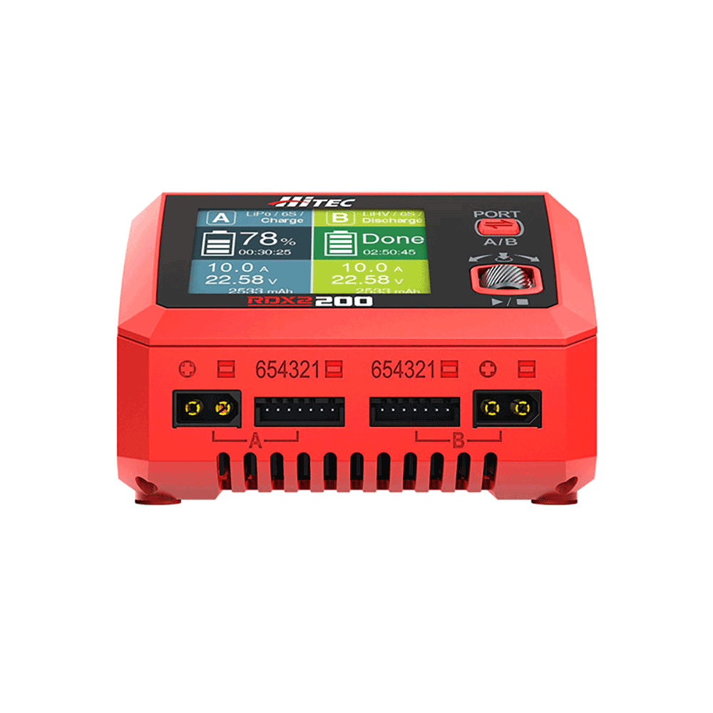 RDX2 200 Two-Port Battery Charger