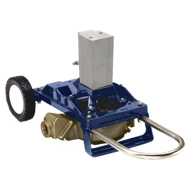 120 Air Powered Diaphragm Pump Cart Mount - Bronze (120AWB-200)