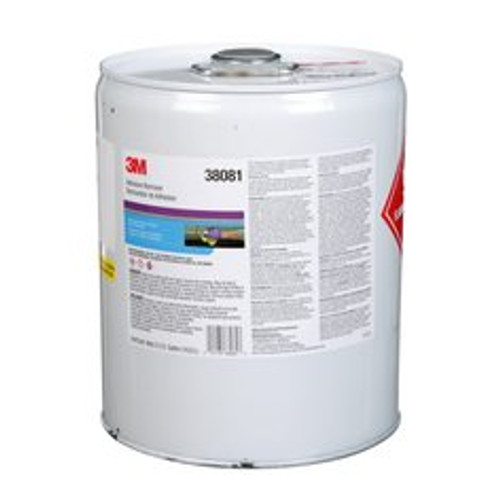 3M Adhesive Remover 38081, 5 Gallon (US)/18.9 L, 1/Case