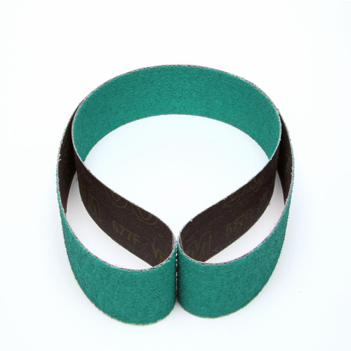3M Cloth Belt 577F, 36 YF-weight, 2-1/2 in x 60 in, Film-lok,
Single-flex, (10/Pac) Case of 50