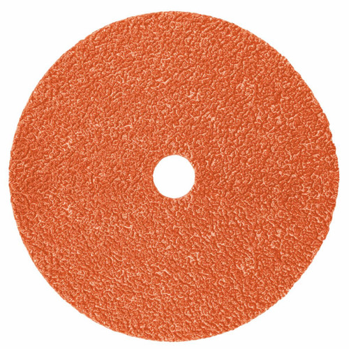 3M Cubitron II Fibre Disc 987C, 36+, 4-1/2 in x 7/8 in, Die 450E,
(25/Bag) Case of 100