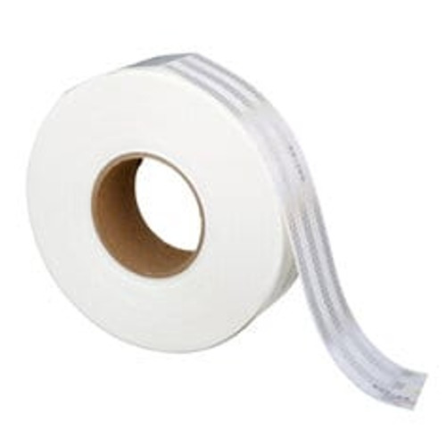 3M Diamond Grade Conspicuity Markings 983-10, White, DOT, 2 in x 50
yd, kiss-cut every 12 in