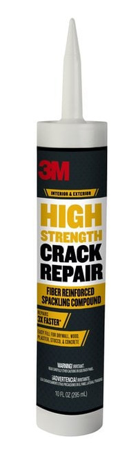 3M High Strength Crack Repair CR-10-CLK, 10Oz, Caulk Tube