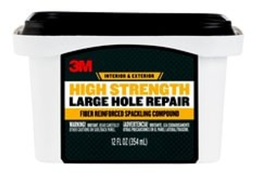 3M High Strength Large Hole Repair, 12 oz, LHR-12-BB  Case of 6