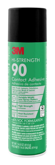 3M Hi-Strength Spray 90 Low VOC Adhesive 90-VOC40DSC