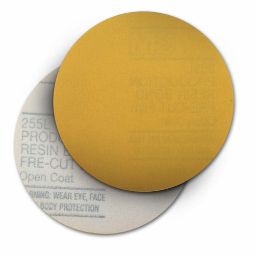 3M Hookit Gold Film Disc 255L, 00965, 5 in x NH P120, 100/Carton, 4
Cartons/Case