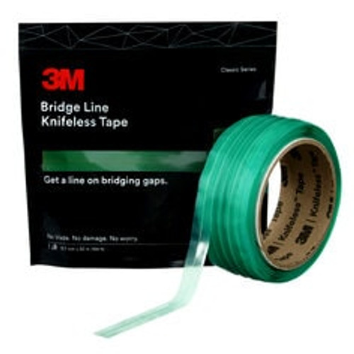 3M Knifeless Tape Bridge Line, KTS-BL1, Green, 12.7 mm x 50 m, 10/Case