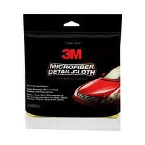 3M Microfiber Detail Cloth Clip Strip 39016, Yellow, 1/pk, 12/1