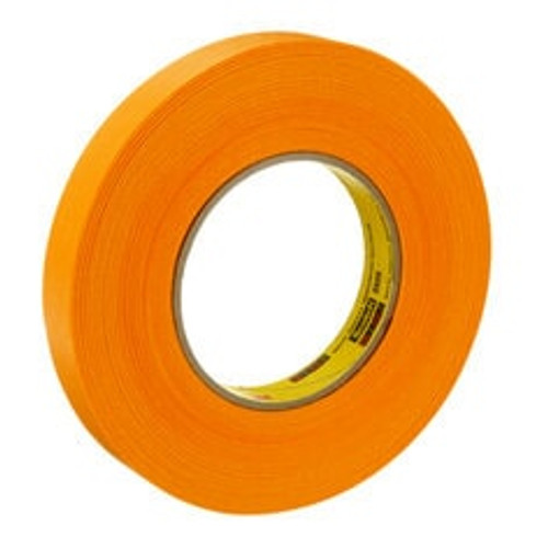 3M Performance Flatback Tape 2525, Orange, 18 mm x 55 m, 9.5 mil, 48
Rolls/Case