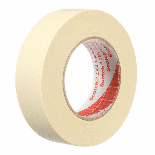 3M Performance Masking Tape 2364, Tan, 36 mm x 55 m, 6.5 mil, 24
Rolls/Case