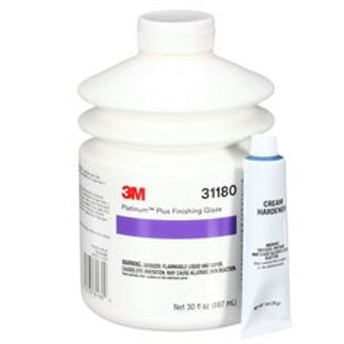 3M Platinum Plus Glaze, 31180, 30 fl oz, 6 per case