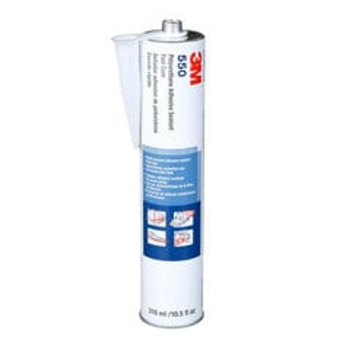 3M Polyurethane Adhesive Sealant 550FC Fast Cure, White, 310 mL
Cartridge, 12/Case