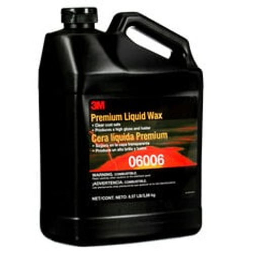 3M Premium Liquid Wax, 06006, 1 gal, 4 per case