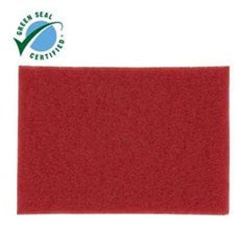 3M Red Buffer Pad 5100, 12 in x 18 in, 20/Case