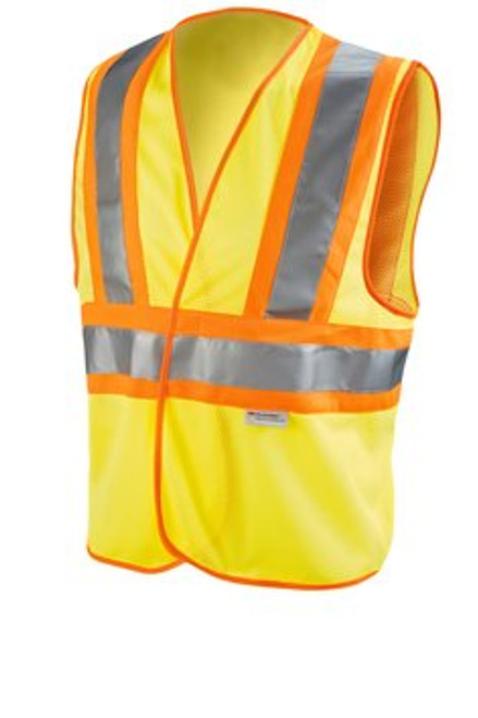 3M Reflective Construction Safety Vest, Class 2 Two-Tone,
94620-80030-PS Hi-Viz Yellow, 5/case