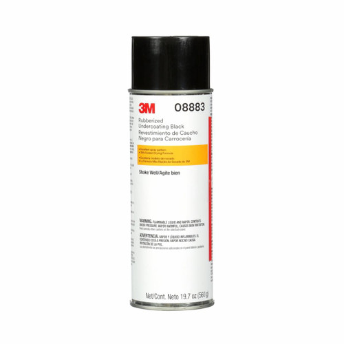 3M Rubberized Undercoating, 08883, 19.7 oz (560 g) Net Wt, 6 per case
