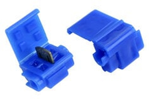 3M Scotchlok Electrical IDC 804-100/BAG, Blue, 18-16 AWG
(solid/stranded), 14 AWG (stranded), 100 per carton, 1000/case