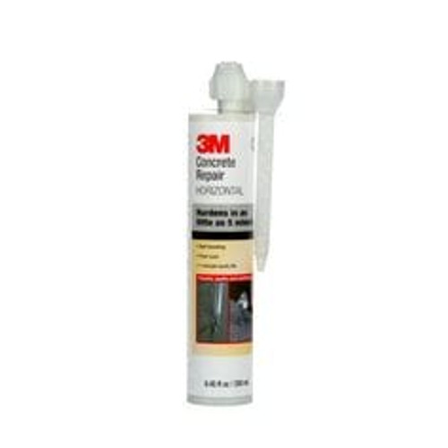 3M Scotch-Weld Concrete Repair DP600, Gray, Self-Leveling, contains 2
Mix Nozzles, 8.4 fl oz Cartridge, 6/Case