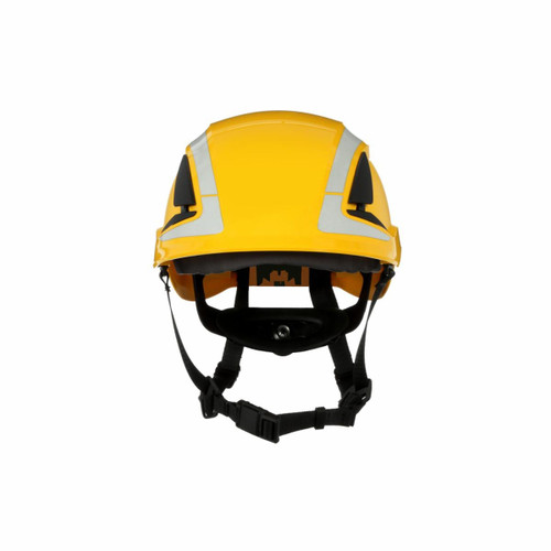 3M SecureFit Safety Helmet, X5002X-ANSI,  Yellow, 1Ea/Box, 4 box/CS