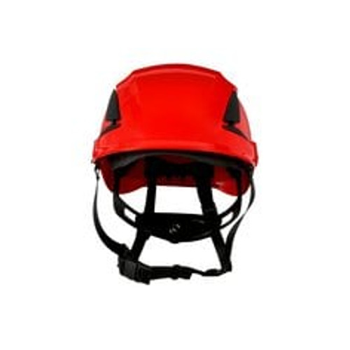 3M SecureFit Safety Helmet, X5005V-ANSI,  Red, vented, 10 EA/Case