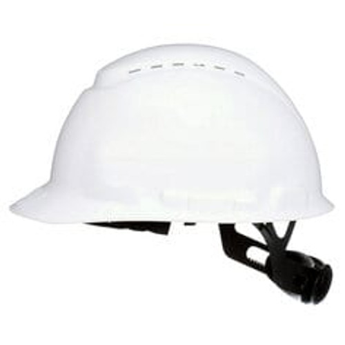 3M SecureFit Vented Hard Hat CHH-V-R-W6-SL, With Ratchet Adjustment, 6/case