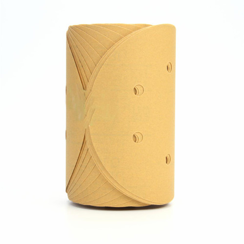 3M Stikit Gold Disc Roll Dust Free, 01638, 6 in, P220, 175 discs per
roll, 6 rolls per case