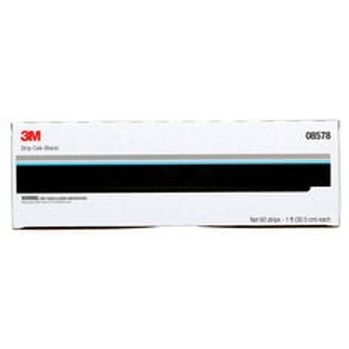 3M Strip Calk, 08578, Black, 1 ft Strips, 60 per carton, 12 cartons per
case