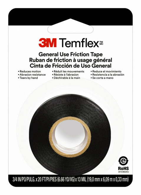 3M Temflex 1700 Vinyl Electrical Tape, 1700-1PK-BB40