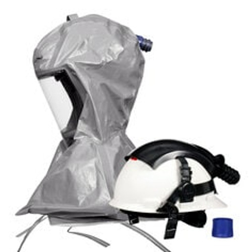 3M Versaflo S-Series Hood Assembly S-867, with Sealed Seams Inner Shroud and Hard Hat, 1 EA/Case