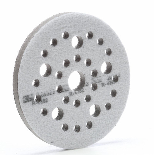 3M Xtract Interface Disc Pad 28323, 5 in x 1/2 in x 3/4 in 31 Holes, 10 ea/Case