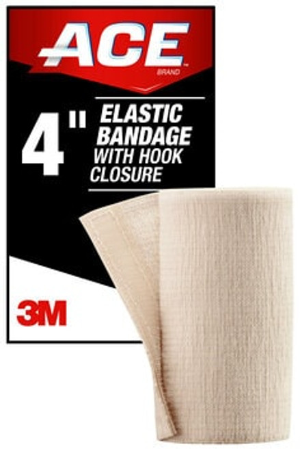 ACE Elastic Bandage w/hook closure 207604, 4 in Case of 72