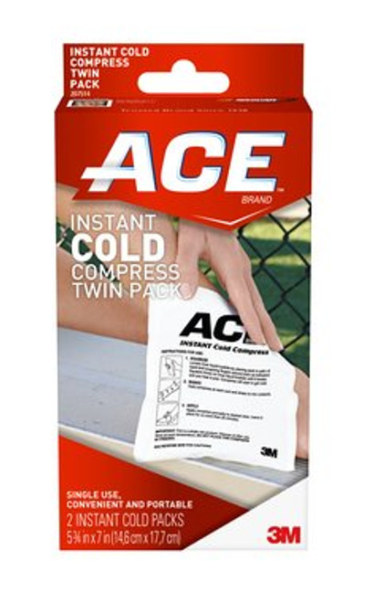 ACE Instant Cold Compress Twin Pack 207514 Case of 12
