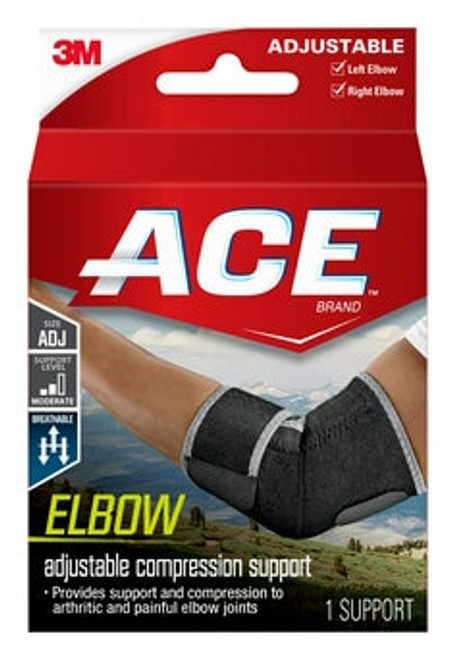 ACE Neoprene Elbow Support 207249, One Size Adjustable Case of 12