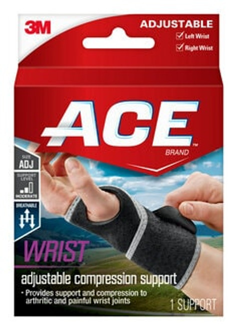 ACE Neoprene Wrist Support 203966, Adjustable Case of 12