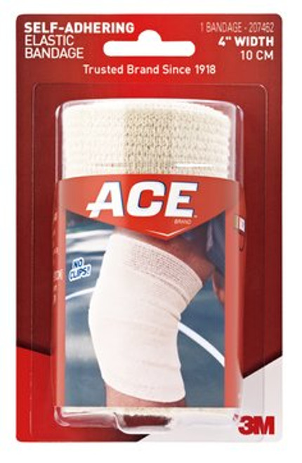 ACE Self-Adhering Elastic Bandage 207462, 4 in Case of 72