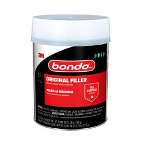Bondo Original Filler, OR-QT-ES, 28 oz (793.78 g), 6 per case
