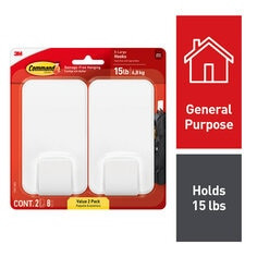Command 15 lb X-Large Hooks 17011-2ES  Case of 16