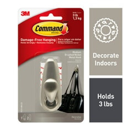 Command Forever Classic Hook FC12-BN-ES, Medium  Case of 20