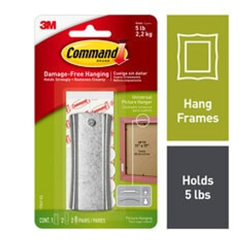 Command Universal Picture Hanger w/ Stabilizer Strips 17047-ES  Case of 24