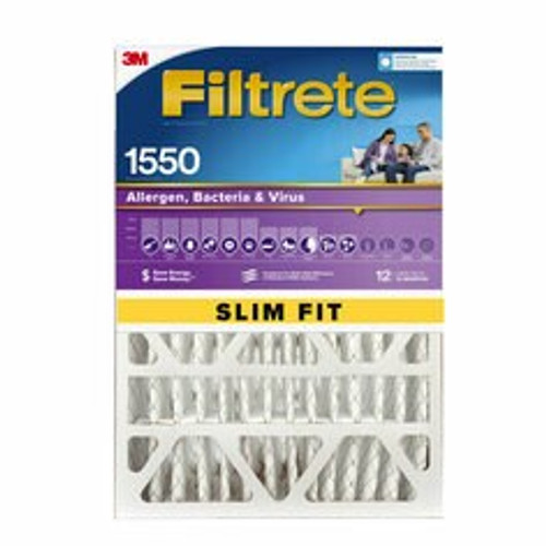 Filtrete Ultra Allergen Reduction Deep Pleat Filter NDP03-4S-4, 20 in x 25 in x 4 in, 1/Pack, 4/case Case of 4