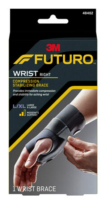 FUTURO Compression Stabilizing Wrist Brace, 48402ENR, Right Hand,
Large/Extra-Large Case of 12   Case of 12