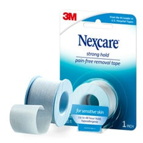 Nexcare Strong Hold Pain-Free Removal Tape SST-1, 1 in x 4 yd (25,4 mm
x 3,65 m)  Case of 24