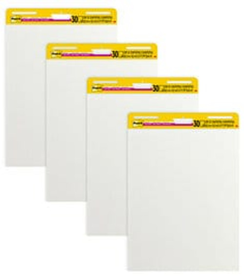 Post-it Super Sticky Easel Pad 559 VAD 4PK, 25 in. x 30 in., White  Case of 4