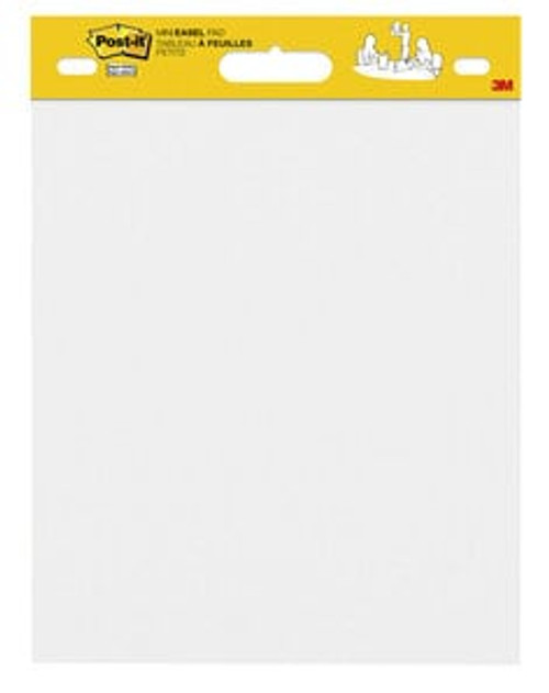 Post-it Super Sticky Mini Easel Pad 577SS, 15 in. x 18 in., White Premium Self Stick Flip Chart Paper  Case of 6