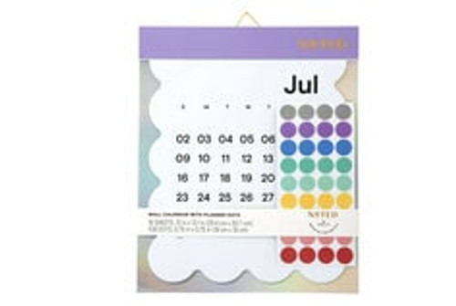 Post-it Wall Calendar with Planner Dots NTD7-CAL-1, 10 in x 12.5 in (25.4 cm x 31.75 cm)  Case of 24
