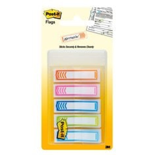 Post-it Writable Flags 684-SH-Note, .47 In X 1.7 In  Case of 24