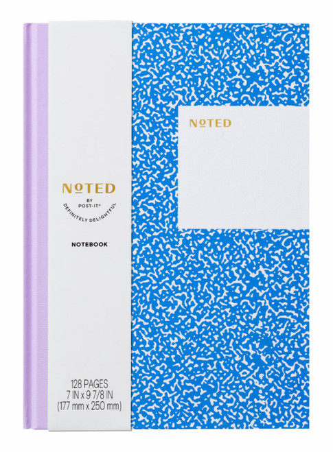 Post-it) Notebook NTD9-NB-1, 7 in x 9-7/8 in x 5/8 in (177 mm x 250 mm x 15.8 mm)  Case of 24